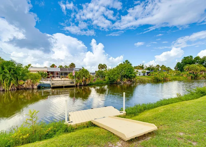 Canal-Front Retreat W/ Heated Pool & Hot Tub!